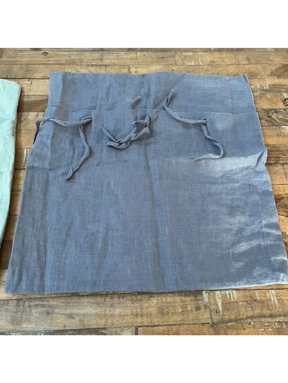 IKEA AINA Pillow Cushion Covers 100% Linen Brown Gray & Green 20